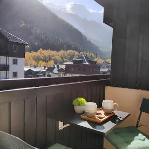  Appartement Superbe 2 Pièces, Centre Vue Mont-blanc